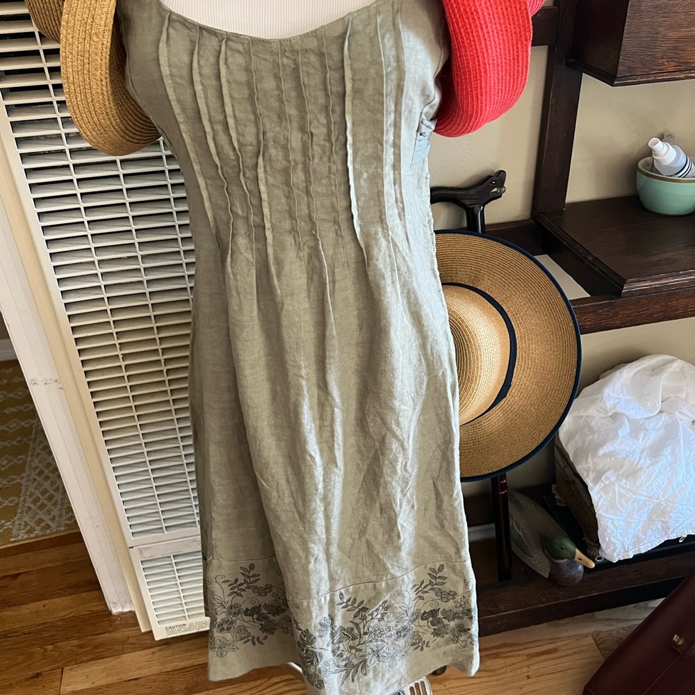 Italian linen dress